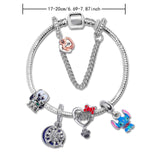 Darrahopens Fashion > Women's Fashion > Women's Jewellery Cartoon Dog Beaded Heart Pendant DIY Bracele(18cm)