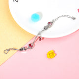 Darrahopens Fashion > Women's Fashion > Women's Jewellery Cartoon Punk Spider-Man Themed Rhinestone Bracele(19cm)