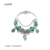 Darrahopens Fashion > Women's Fashion > Women's Jewellery Charm Bracelets Mix & Match Offer - 10 Styles with Cartoon, Vintage Elements, Buy 3 for Better Price(triple)
