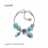 Darrahopens Fashion > Women's Fashion > Women's Jewellery Charm Bracelets Mix & Match Offer - 10 Styles with Cartoon, Vintage Elements, Buy 3 for Better Price(triple)