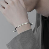 Darrahopens Fashion > Women's Fashion > Women's Jewellery Don't Let the Tough Days Win Bracelet, Inspirational Black Bracelet for Women and Men Onesize