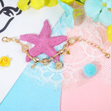 Darrahopens Fashion > Women's Fashion > Women's Jewellery Golden Heart & Bee Charm Bracelet with Rhinestones, Hollow Flower & Gift Box Beads(18cm)