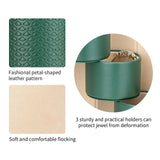 Darrahopens Fashion > Women's Fashion > Women's Jewellery Green Travel Jewelry Case: 3-Layer PU Cylinder Organizer for Necklaces, Earrings, Gifts for Travelers & Jewelry Lovers
