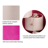Darrahopens Fashion > Women's Fashion > Women's Jewellery Grey Travel Jewelry Case: 3-Layer PU Cylinder Organizer for Necklaces, Earrings, Gifts for Travelers & Jewelry Lovers