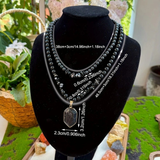 Darrahopens Fashion > Women's Fashion > Women's Jewellery Vintage Double-Layer Hand-Strung Turquoise Necklace, Bohemian-Style Crackle Pendant for Protection and Elegance