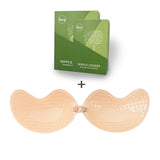 Darrahopens Fashion > Women's Fashion > Women's Lingerie 3-PCS Skin color Invisible Silicone Push-Up Bra - Reusable Adhesive Mango Breast Pasties with Breathable Design - Strapless Backless Self-Adhesive Nipple Covers for Women(Cup C)