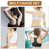 Darrahopens Fashion > Women's Fashion > Women's Lingerie Clothespins - Bra Band Clips - 3 Bra Band Clips and 6 Pairs of Bra Clips - Adjustable Bra Band Clips - Soft and comfortable, stretchy and suitable for all cup sizes