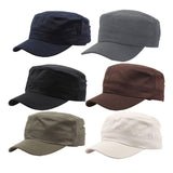 Darrahopens Fashion > Women's Fashion > Women's Sleepwear Army Plain Hat Classic Cadet Field Military Cap Style Patrol Baseball Adjustable - Navy