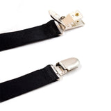 Darrahopens Fashion > Women's Fashion > Women's Sleepwear Mens Shirt Stays shirt garters for Men with Loops, 1 Pair, Elastic Black Shirt Garters, Keeps Shirts Tucked in All Day - Black
