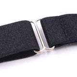 Darrahopens Fashion > Women's Fashion > Women's Sleepwear Mens Shirt Stays shirt garters for Men with Loops, 1 Pair, Elastic Black Shirt Garters, Keeps Shirts Tucked in All Day - Black