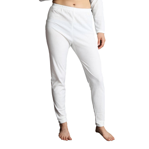 Darrahopens Fashion > Women's Fashion > Women's Sleepwear Womens Thermal Cotton Pants Long Janes John Bottoms Underwear in Beige - 14-16