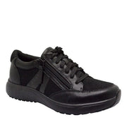 Darrahopens Fashion > Women's Fashion > Women's Sneakers & Sports Shoes Alegria Traq Eazee Athletic Hiking Shoes w/ Easy-To-Zip Side Zipper - All Black In Australia - Darrahopens