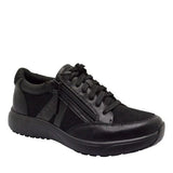 Darrahopens Fashion > Women's Fashion > Women's Sneakers & Sports Shoes Alegria Traq Eazee Athletic Hiking Shoes w/ Easy-To-Zip Side Zipper - All Black In Australia - Darrahopens