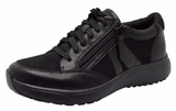 Darrahopens Fashion > Women's Fashion > Women's Sneakers & Sports Shoes Alegria Traq Eazee Athletic Hiking Shoes w/ Easy-To-Zip Side Zipper - All Black In Australia - Darrahopens