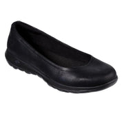 Darrahopens Fashion > Women's Fashion > Women's Sneakers & Sports Shoes Skechers Womens Go Walk Lite Flats Shoes Comfort GEM Lightweight - Black/Black In Australia - Darrahopens