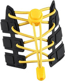 Darrahopens Fashion > Women's Fashion > Women's Sneakers & Sports Shoes Sneaker Laces 120CM suitable for Sneakers - Elastic laces without a tie - Suitable for students and adults - With strong buckle and quick-release function (Yellow)