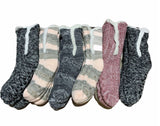 Darrahopens Fashion > Women's Fashion > Women's Socks & Hosiery 1 Pair Ladies Thick Fur Bed Socks Womens Sherpa Fluffy Non Slip - Side Line