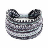 Darrahopens Fashion > Women's Fashion > Women's Socks & Hosiery 10 Pieces Womens Mens Headband Printed Hairband Bandana Wrap (Multicolored )Elastic Headband Stylish Wrap Headbands Hair Accessories