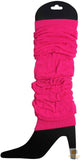 24 LEG WARMERS Knitted Womens Neon Party Knit Ankle Fluro Dance Costume 80s BULK - Fluro Hot Pink In Australia - Darrahopens