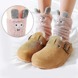 Darrahopens Fashion > Women's Fashion > Women's Socks & Hosiery 5 Pairs Fluffy Bed Socks for Women Winter Warm Cuddly Christmas Socks