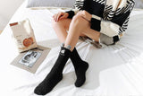 Darrahopens Fashion > Women's Fashion > Women's Socks & Hosiery 5 Pairs Fluffy Bed Socks for Women Winter Warm Cuddly Christmas Socks