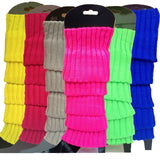 Darrahopens Fashion > Women's Fashion > Women's Socks & Hosiery 6x Womens Leg Warmers Disco Winter Knit Dance Party Crochet Legging Socks Costume - Assorted Pack