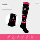 Darrahopens Fashion > Women's Fashion > Women's Socks & Hosiery 7 pairs of sports compression socks for cycling, running, compression stockings, nursing tights and fitness compression stockings (S/M)