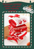 Darrahopens Fashion > Women's Fashion > Women's Socks & Hosiery Christmas Products Christmas Socks Combed Cotton 4 Pair Medium Socks Gift Box
