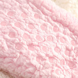 Darrahopens Fashion > Women's Fashion > Women's Socks & Hosiery Coffee Winter Women’s Cute Bear Plush Knee High Slipper Socks – Warm Fleece Floor Socks and Sleeping Socks with Non-Slip Grips, One Size for EU 35-40