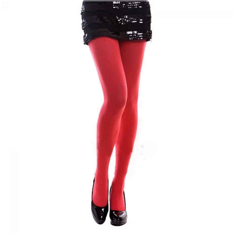 Darrahopens Fashion > Women's Fashion > Women's Socks & Hosiery Red Thick High Elasticity Tights 120 Denier, 80% Nylon 20% Spandex One Size for Women, Ultra Soft Stretchy Durable Full Foot Pantyhose for Winter In Australia - Darrahopens