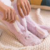 Darrahopens Fashion > Women's Fashion > Women's Socks & Hosiery Women's Coral Velvet Fluffy Bed Socks Thick Plush Winter Home Sleeping Socks