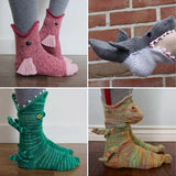 Darrahopens Fashion > Women's Fashion > Women's Socks & Hosiery Women's Knit Floor Socks Novelty Animal Pattern Warm Winter Socks