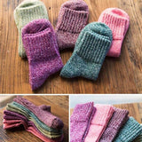 Darrahopens Fashion > Women's Fashion > Women's Socks & Hosiery Women's Super Thick Wool Socks Winter Socks Warm Soft Thick
