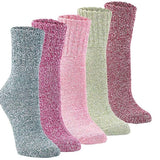 Darrahopens Fashion > Women's Fashion > Women's Socks & Hosiery Women's Super Thick Wool Socks Winter Socks Warm Soft Thick