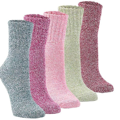 Darrahopens Fashion > Women's Fashion > Women's Socks & Hosiery Women's Super Thick Wool Socks Winter Socks Warm Soft Thick