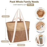 Darrahopens Fashion > Women's Fashion > Women's Swimwear Beach Bag Large Waterproof Sandproof Foldable Tote for Women with Zipper Mesh Pockets for Pool Swim Travel Everyday