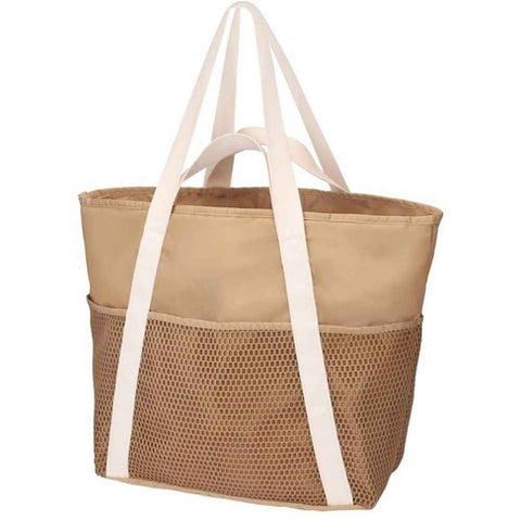 Darrahopens Fashion > Women's Fashion > Women's Swimwear Beach Bag Large Waterproof Sandproof Foldable Tote for Women with Zipper Mesh Pockets for Pool Swim Travel Everyday