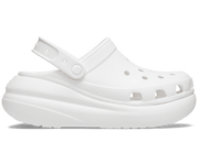 Darrahopens Fashion > Women's Fashion > Women's Thongs & Sandals Crocs Classic Crush Platform Clogs Sandals - White In Australia - Darrahopens