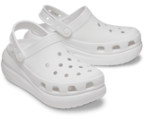 Darrahopens Fashion > Women's Fashion > Women's Thongs & Sandals Crocs Classic Crush Platform Clogs Sandals - White In Australia - Darrahopens