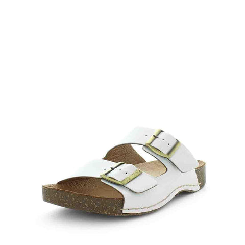 Darrahopens Fashion > Women's Fashion > Women's Thongs & Sandals SOFT TREAD ALLINO Women's BRODIE Sandals White Smooth Shoe 38EU
