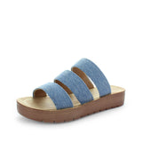 Darrahopens Fashion > Women's Fashion > Women's Thongs & Sandals WILDE Women's STYLIN Sandals Denim Shoe 39EU