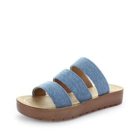 Darrahopens Fashion > Women's Fashion > Women's Thongs & Sandals WILDE Women's STYLIN Sandals Denim Shoe 39EU