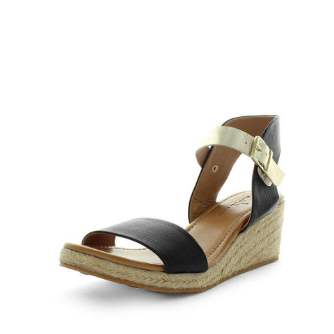 Darrahopens Fashion > Women's Fashion > Women's Thongs & Sandals ZOLA Women's HADALI Sandals Black Shoe 38EU