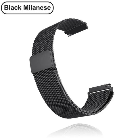 Darrahopens Fashion > Women's Fashion > Women's Watches 18mm 20mm 22mm Metal Strap for Garmin Vivoactive 3 4 4s Venu 2 2s SQ Forerunner 645 Watch Band Compatible with Garmin