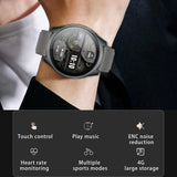 Darrahopens Fashion > Women's Fashion > Women's Watches Aipower Smart Watch with Earbuds Pop-Up Headphones 4G Music Fitness Tracker W28 Pro