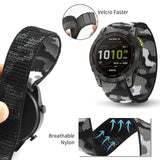 Darrahopens Fashion > Women's Fashion > Women's Watches Garmin Enduro 2 Fenix 6X 6 Pro 5X 5 Plus 7X 7 Epix Gen 2 Compatible 26mm 22mm Ultralight Nylon Watch Band Bracelet