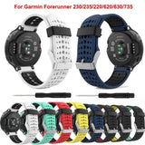 Darrahopens Fashion > Women's Fashion > Women's Watches Garmin Forerunner 235 Replacement Band Soft Silicone Watch Strap Compatible with Garmin Forerunner 235 220 230 620 630 735