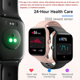 Darrahopens Fashion > Women's Fashion > Women's Watches Smartwatch, men's and women's, 4.95cm fitness tracker, supports answering/making calls, wireless/睡Sleep tracking / 50 exercise modes, fitness watch, holiday gift, Valentine's Day gift