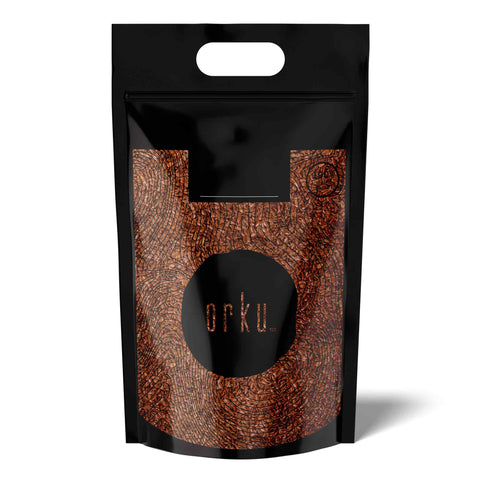 Darrahopens Food & Beverage 100g Organic Brown Linseed Flaxseed Whole Grain Flax Seed Non GMO Omega3 6 Fibre