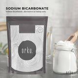 Darrahopens Food & Beverage 400g Sodium Bicarbonate - Food Grade Bicarb Baking Soda Hydrogen Carbonate